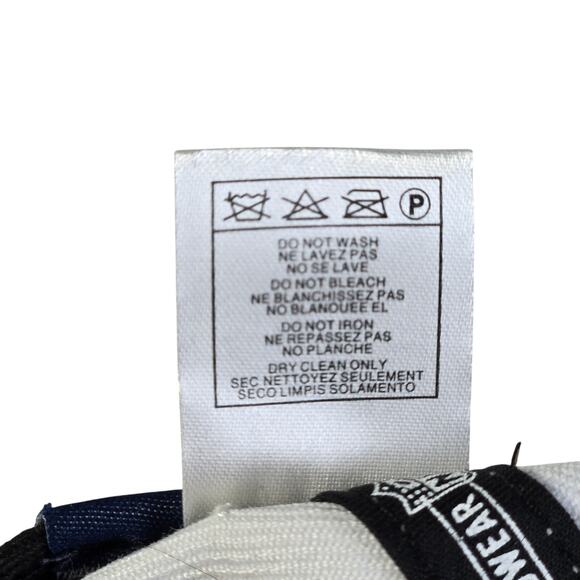 NFL VTG Chicago Bears 100% Wool White Fitted Hat Cap Sideline Reebok 7.25 - Picture 8 of 9